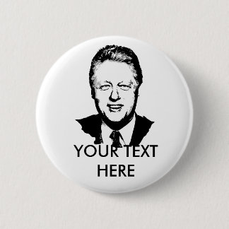 Bill Clinton Gear Ronde Button 5,7 Cm