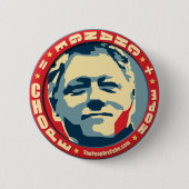 Bill Clinton - Grope: OHP Button (Voorkant)