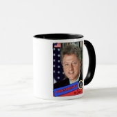 Bill Clinton-honkbalkaart Mok (Voorkant rechts)