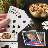 Bill Clinton-honkbalkaart Speelkaarten (Insitu)