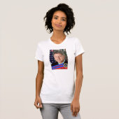 Bill Clinton-honkbalkaart T-shirt (Voorkant volledig)