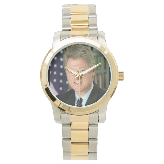 Bill Clinton Horloge (Voorkant)