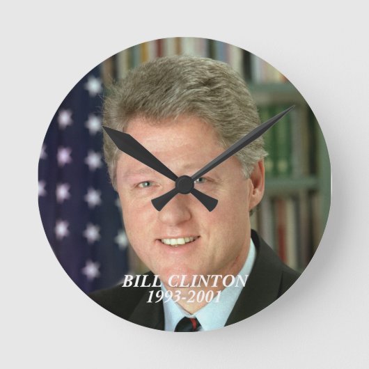 Bill Clinton-klok Ronde Klok (Voorkant)