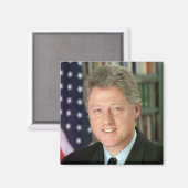 Bill Clinton Magneet (Voorkant / Achterkant)