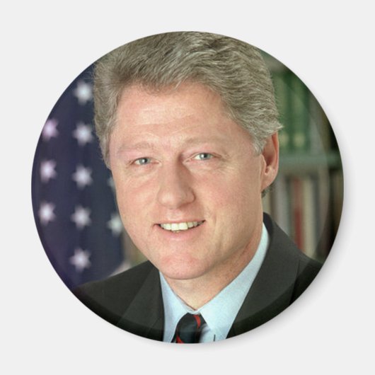 Bill Clinton Magneet (Voorkant)