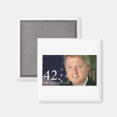 Bill Clinton Magneet (Voorkant / Achterkant)