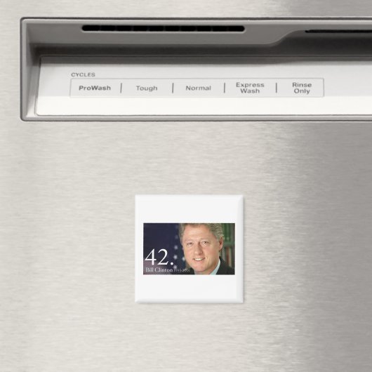 Bill Clinton Magneet (Insitu (Vaatwasser))