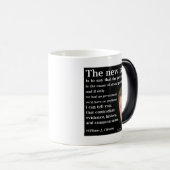 Bill Clinton No Government Quote Magische Mok (Voorkant rechts)