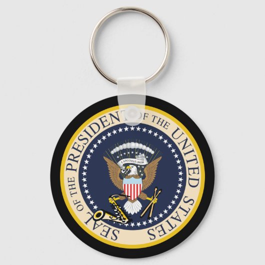 Bill Clinton over de presidentiële zegel: Sleutelh Sleutelhanger (Voorkant)