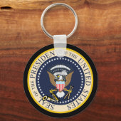 Bill Clinton over de presidentiële zegel: Sleutelh Sleutelhanger (Voorkant)