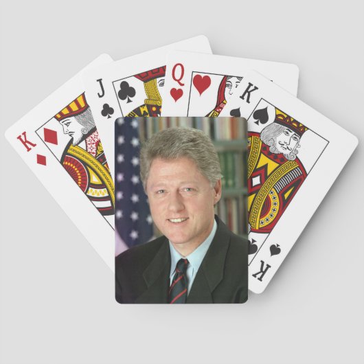 Bill Clinton Pokerkaarten (Achterkant)