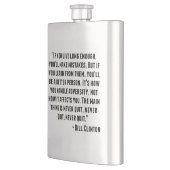 Bill Clinton Quote Heupfles (Links)