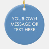 Bill Clinton retro Keramisch Ornament (Achterkant)