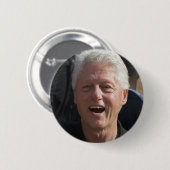 Bill Clinton Ronde Button 5,7 Cm (Voorkant /achterkant)