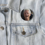 Bill Clinton Ronde Button 5,7 Cm (In situ)