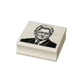 Bill Clinton Rubber Stamp Rubberstempel