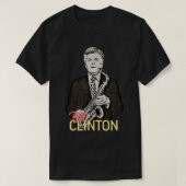 Bill Clinton Saxophone T-shirt (Design voorkant)