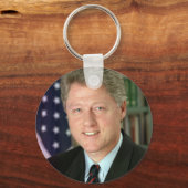 Bill Clinton Sleutelhanger (Voorkant)