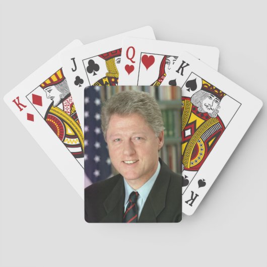 Bill Clinton Speelkaarten (Achterkant)