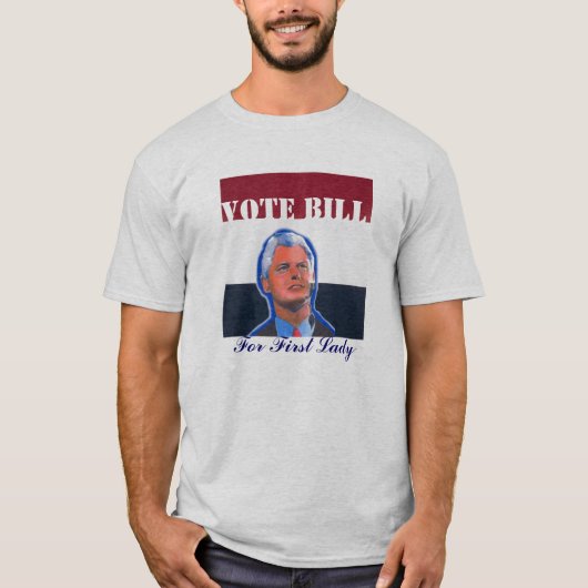 Bill Clinton T-shirt (Voorkant)
