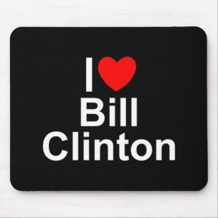 Bill Clinton van de I Love (Heart) Muismat