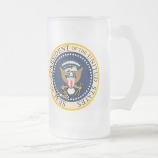 Bill Clinton's presidentiële zeehondenMok Matglas Bierpul