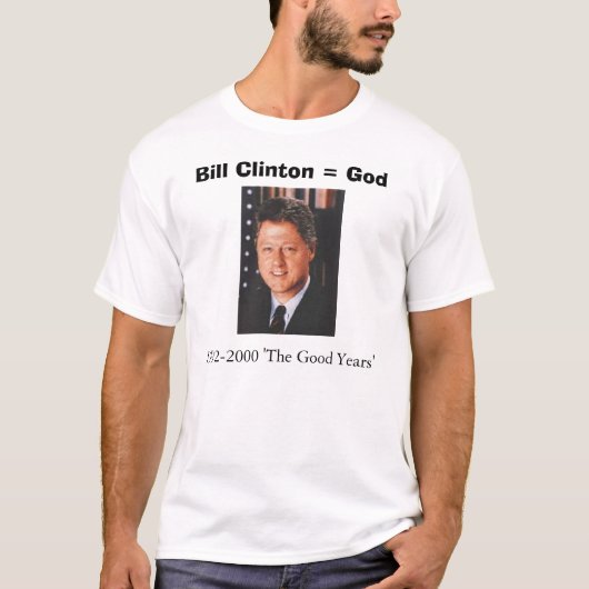 Bill Cliton T-shirt (Voorkant)