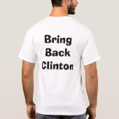 Bill Cliton T-shirt (Achterkant)
