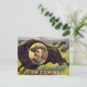 Bill Cody -1899 Briefkaart (Staand voorkant)