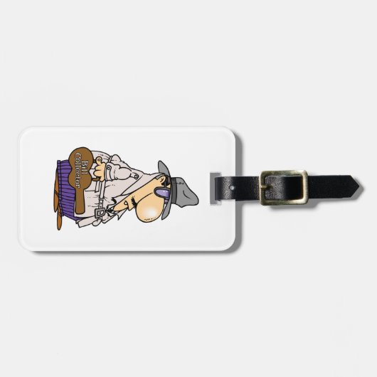 Bill Collector Bagagelabel (Voorkant horizontaal)