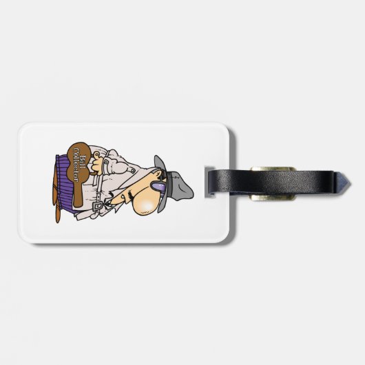 Bill Collector Bagagelabel (Achterkant horizontaal)