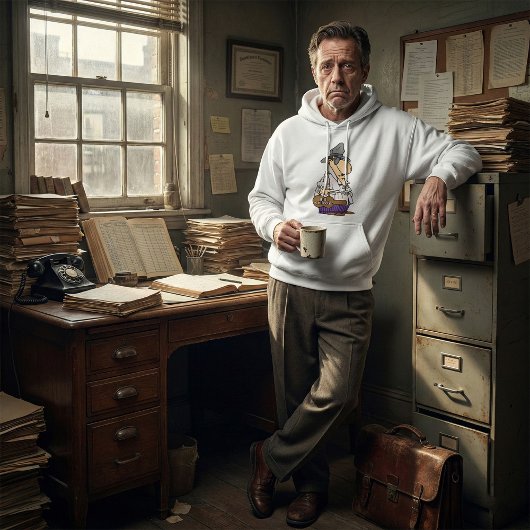 Bill Collector Debt Person Hoodie