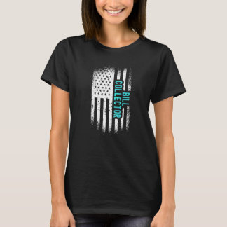 Bill Collector met Amerikaanse vlag T-shirt
