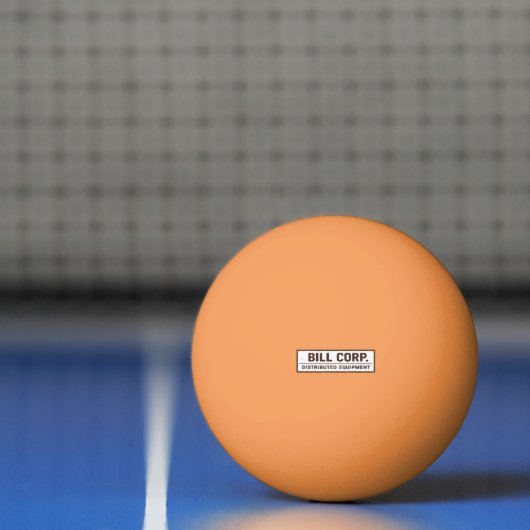 Bill Corp. Gedistribueerde Apparatuur Premium Pingpongbal (Net)
