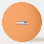 Bill Corp. Gedistribueerde Apparatuur Premium Pingpongbal (Voorkant)