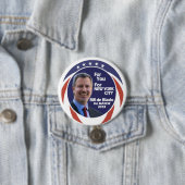 Bill de Blasio NYC Mayor 2012 Ronde Button 7,6 Cm (In situ)
