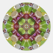 BILL~ EASTER SNOEP JELLY BEANS ~ RONDE STICKER (Voorkant)