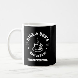 Bill en Bob's Coffee Shop AA Recovery Gift Koffiemok