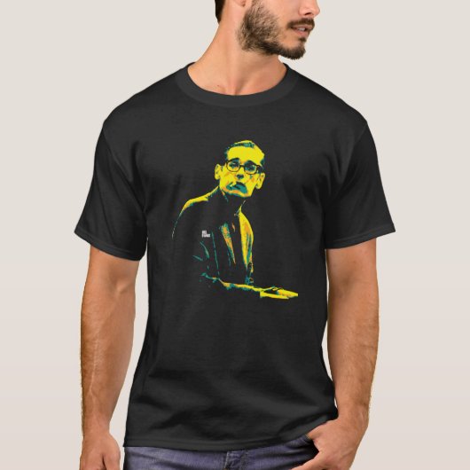 Bill Evans. William John Evans. n Amerikaanse jazz T-shirt (Voorkant)