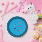 Bill Fish Paper-Borden Papieren Bordje (Feest)