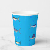 Bill Fish Papieren Bekers (Rechts)