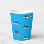 Bill Fish Papieren Bekers (Voorkant)