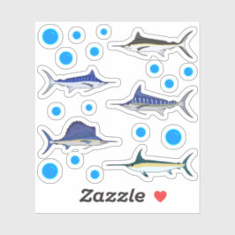 Bill Fish Sticker