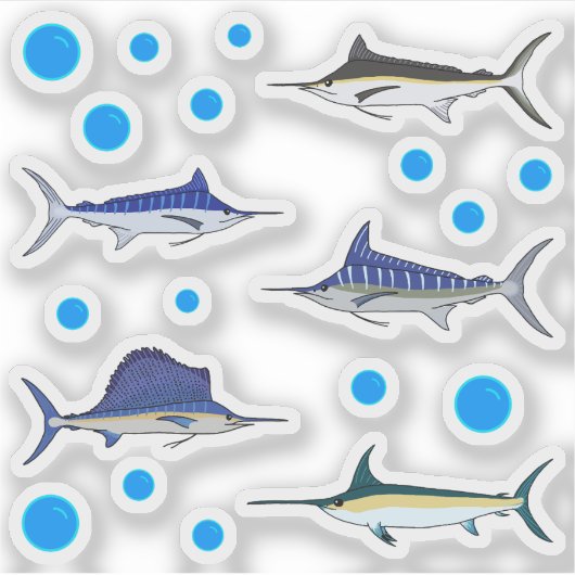 Bill Fish Sticker (Voorkant)