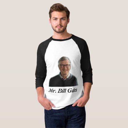 Bill Gates 1 T-shirt (Voorkant volledig)