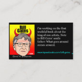 Bill Gates Visitekaartje (Achterkant)