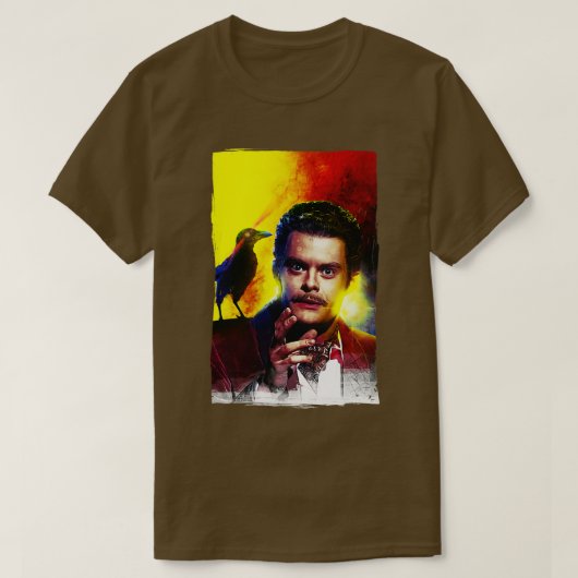 Bill Hader als Vincent Price T-shirt (Design voorkant)