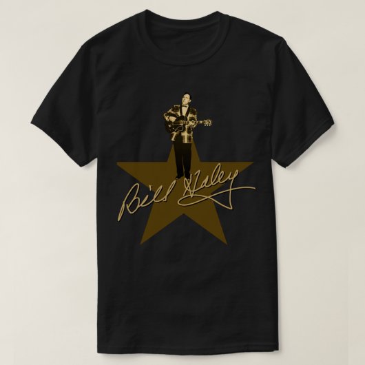 Bill Haley Signature T-shirt (Design voorkant)