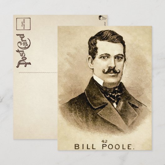  Bill het Briefkaart van Butcher (Voorkant / Achterkant)