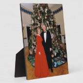 Bill & Hillary Clinton White House Fotoplaat (Zijkant)
